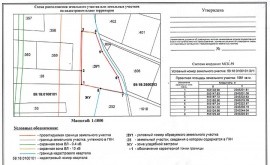 Схема расположения земельного участка Кадастровые работы в Зеленогорске